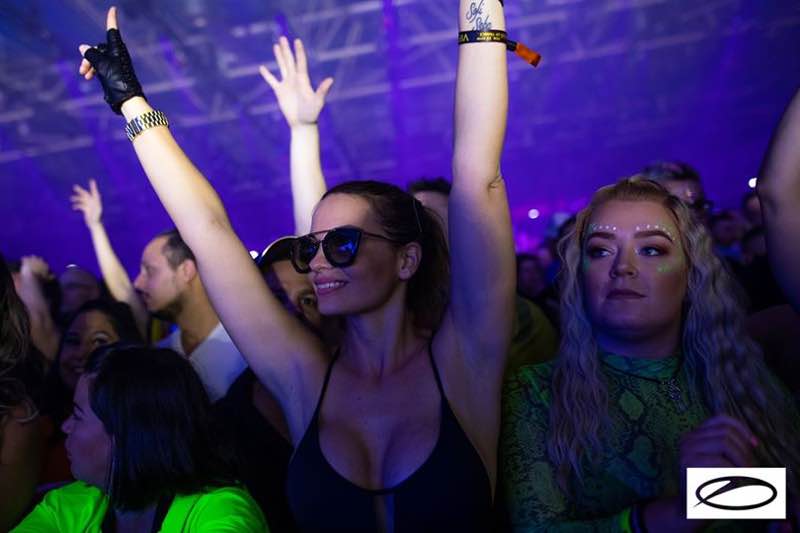 Fans dancing at A State of Trance London