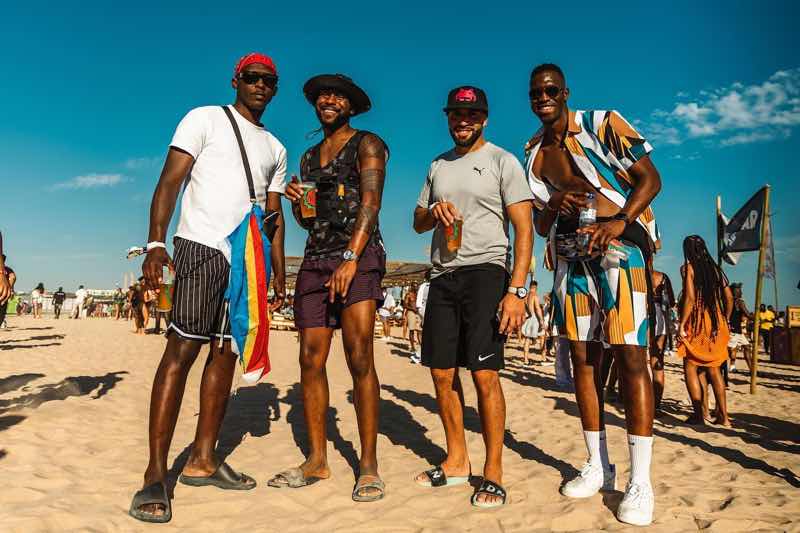 Fans enjoying at Afro Nation Portugal
