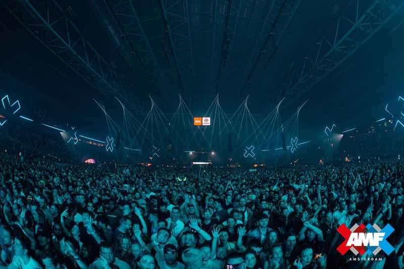 Fans at Amsterdam Music Festival AMF