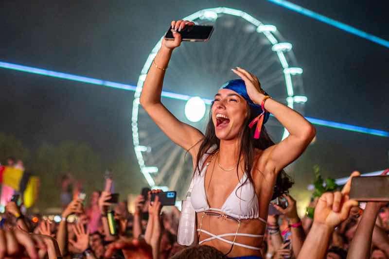 Fans excited at Balaton Sound Festival