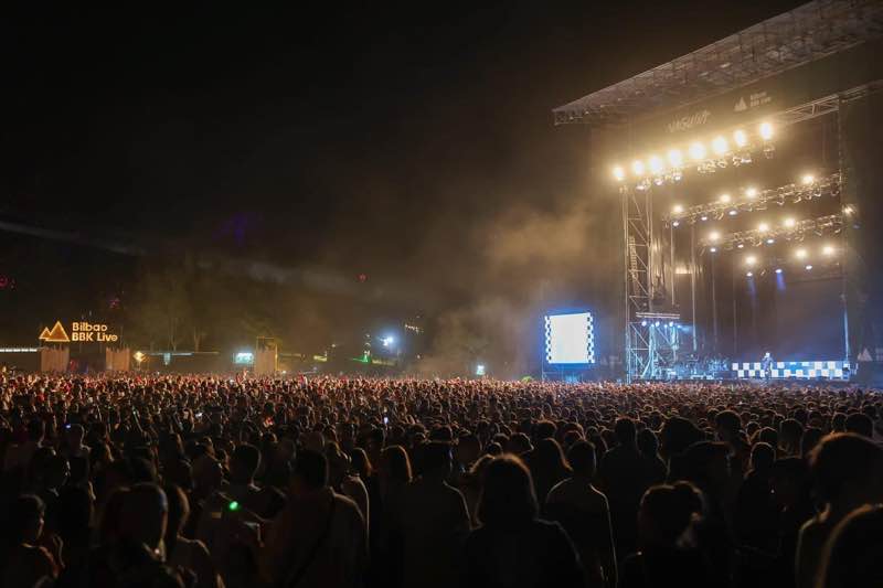 Main stage view at Bilbao BBK Live Festival