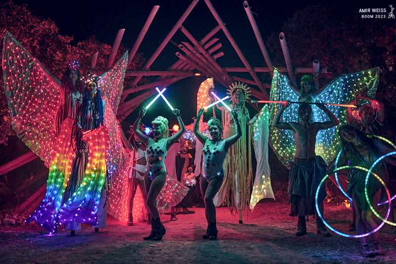 Amazing outfits at Boom Festival