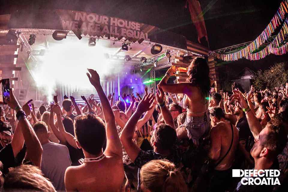 Dancing stage at Defected Croatia Festival