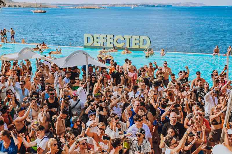 Cafe del Mar stage view at Defected Malta Festival