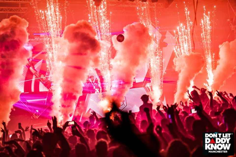 Fireworks at DLDK Don't Let Daddy Know UK Festival