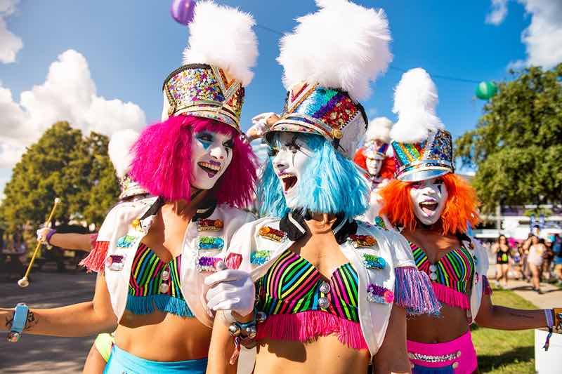 Fans having fun at Electric Daisy Carnival EDC Portugal