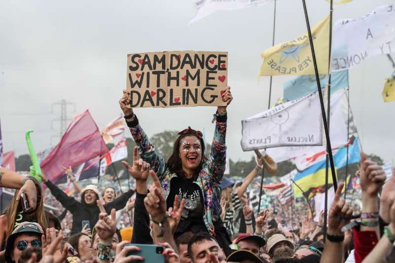 Dance with me at Glastonbury Festival