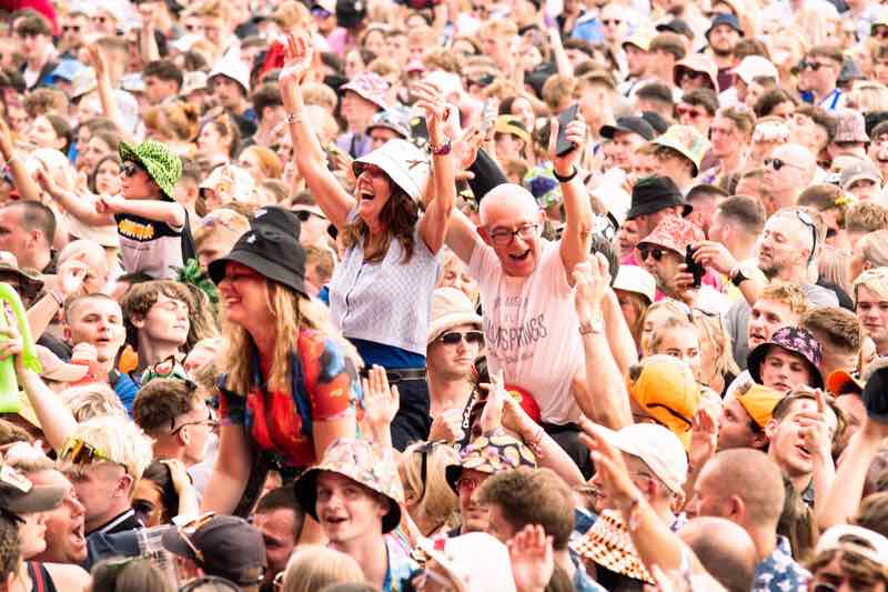 Fans excited at Kendal Calling Festival