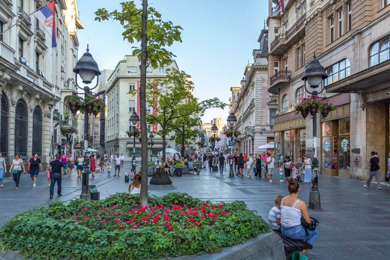 Knez Mihailova street in Belgrade Travel Guide