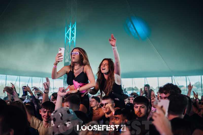 Fans enjoying at LooseFest