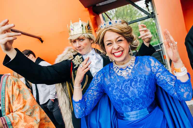 King and Queen at Loveland Van Oranje Festival