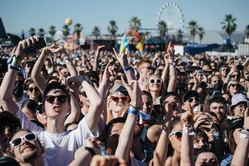 Fans excited at Mad Cool Festival
