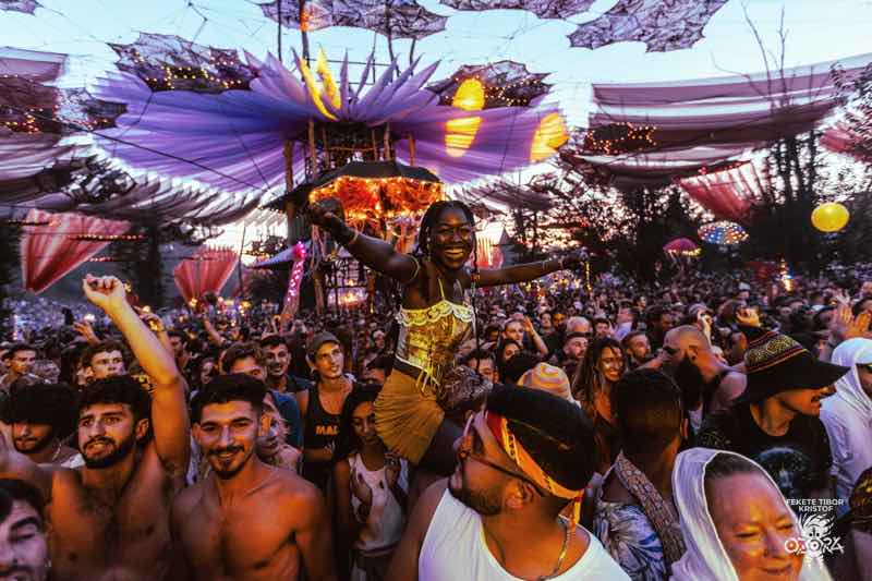 Fans excited at Ozora Festival
