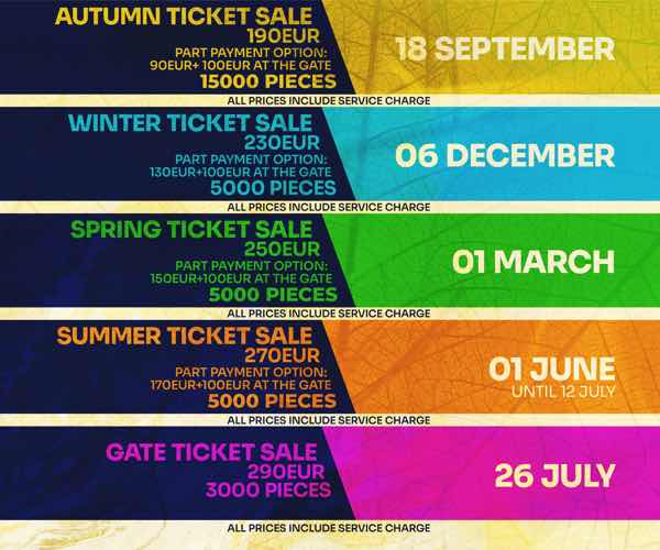 Ozora Festival Ticket Prices 2024