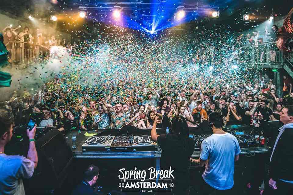 Party stage at Spring Break Amsterdam