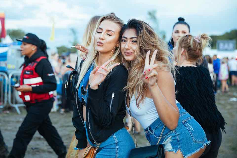 Beauties at Strawberries and Creem Festival