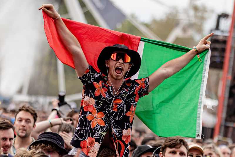 Fans excited at Sziget Festival