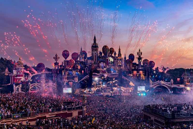Tomorrowland Festival in best edm festivals in Europe