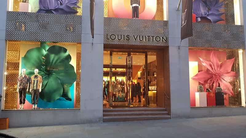 Louis Vuitton Shop in Bond Street in London best places to shop