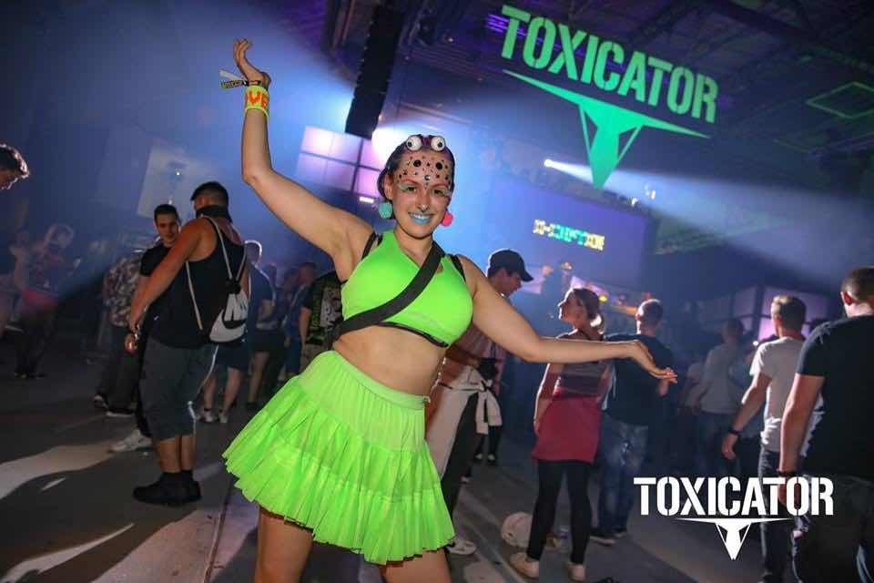 Enjoying at Toxicator Festival