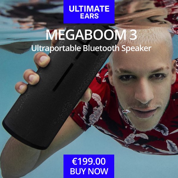 Ultimate Ears Megaboom 3 Bluetooth Speakers
