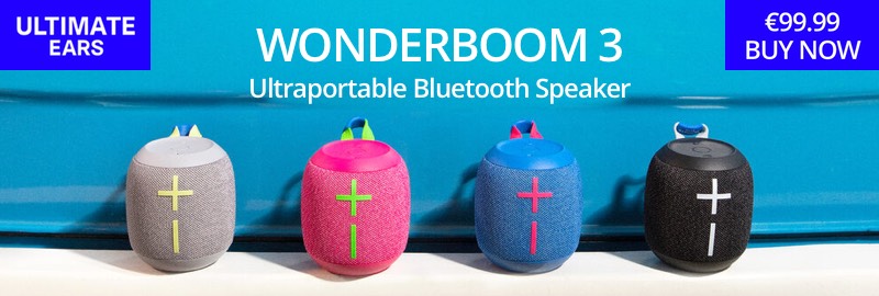 Ultimate Ears Wonderboom 3 Ultraportable Bluetooth Speaker