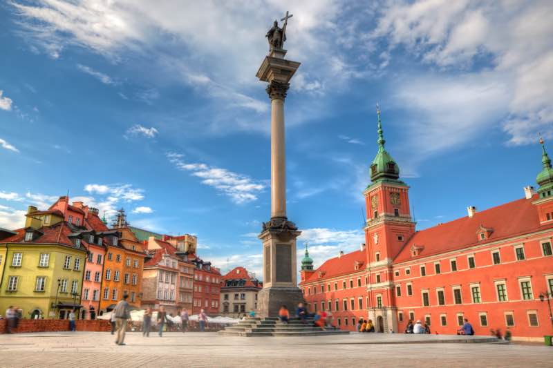 Sigismund's Column in Castle Square in Warsaw Travel Guide