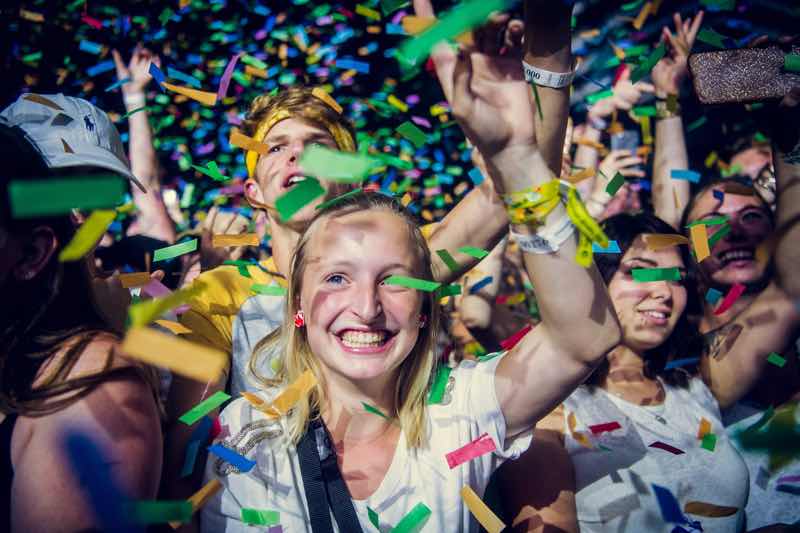Fans excited at Werchter Boutique Festival
