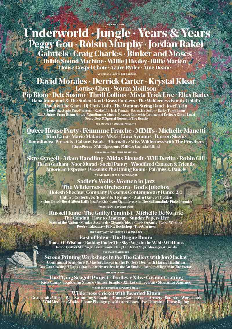 Wilderness Festival 2022 Lineup
