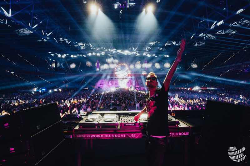 Robin Schulz performing at World Club Dome Winter